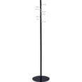 thumbnail image 3 of Safco's Steel Spiral Nail Head Standing Coat Rack in Black - 15"D x 15"W x 67"H, 3 of 3