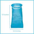 thumbnail image 4 of McKesson Emesis Bag, Blue Puke Container with Twist Closure, 40 oz, 25 Count, 4 Packs, 100 Total, 4 of 11