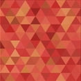 thumbnail image 1 of Ahgly Company Indoor Square Patterned Orange Red Orange Area Rugs, 5' Square, 1 of 1