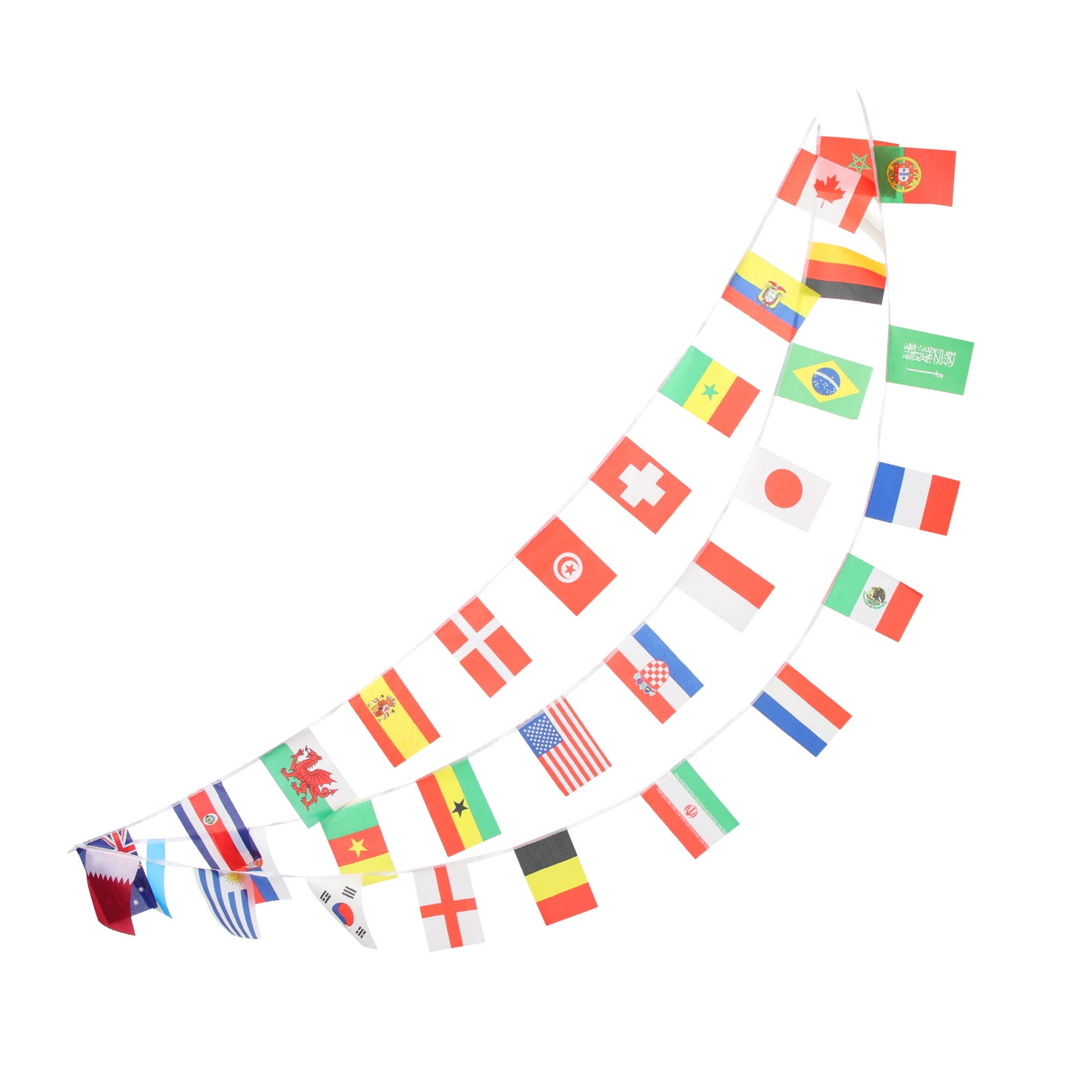 Flags World Flag Banner String International Cup Countries Buntingroom  Pennant Party Teen 2022 Countrythe 32 Hanging