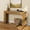 Rustic Light Brown, variant on Rustic Grand Console (56in / 1422mm), Rustic Honey