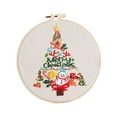 thumbnail image 2 of Kit de bordado navideño, punto de cruz, regalo de Navidad para adultos Árbol de Navidad, 2 of 9
