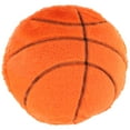 thumbnail image 1 of Coussin de Siège de Basketball Rond Décoratif Oreiller de Basketball en Peluche Coussin de Canapé Souple, 1 of 8