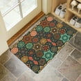thumbnail image 4 of Bohemian Brown Geometry (6) Door Mat 30 X 17 Inch Welcome Doormat Indoor Outdoor Entrance Floor Mat Non Slip Spring Summer Decor Rubber Mats, 4 of 6
