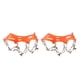thumbnail image 5 of 13 Dientes Cadenas Nieve Botas Cubierta Antideslizante Ligero para Invierno (M) Naranja, 5 of 9