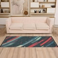 thumbnail image 2 of Yayeee Runner Rug for Bedroom 2'x6' Machine Washable Hallway Non Slip Mat, Stars Abstract Lines, 2 of 8