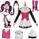 thumbnail image 2 of Anime Draculauraa Ulaa Cosplay Anime Cosplay【S-2XL】Lindo disfraz de Cosplay de Draculauraa Monster Fantasy High Draculaura Cosplay, 2 of 5
