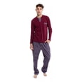 thumbnail image 2 of Pijama Hombre Playera Tejido De Punto ALG. Pantalon Popelina, 2 of 8