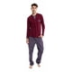 thumbnail image 2 of Pijama Hombre Playera Tejido De Punto ALG. Pantalon Popelina, 2 of 8