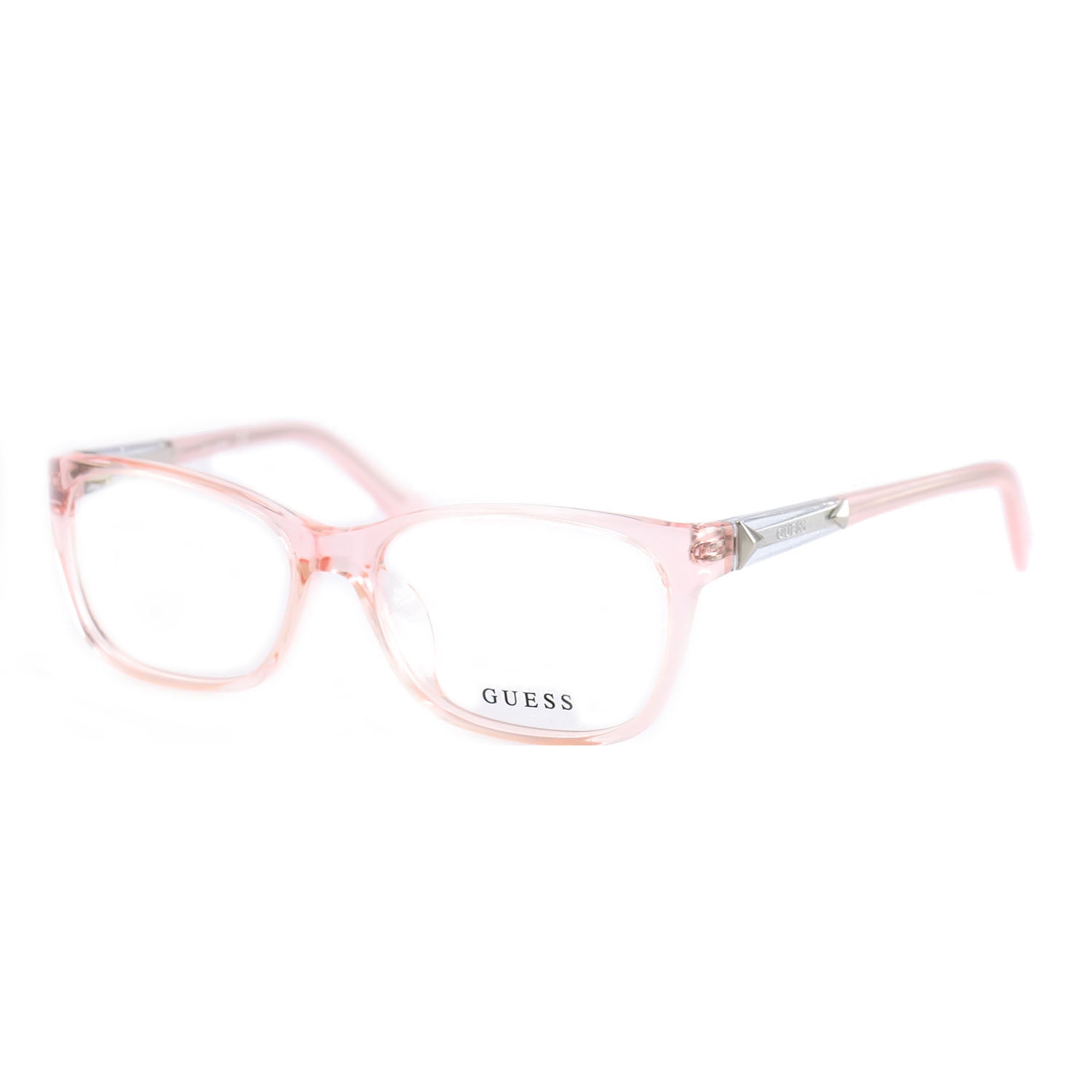 Guess Eyeglasses Women Gu2561 072 Clear Pink 53 15 135 Frames Square