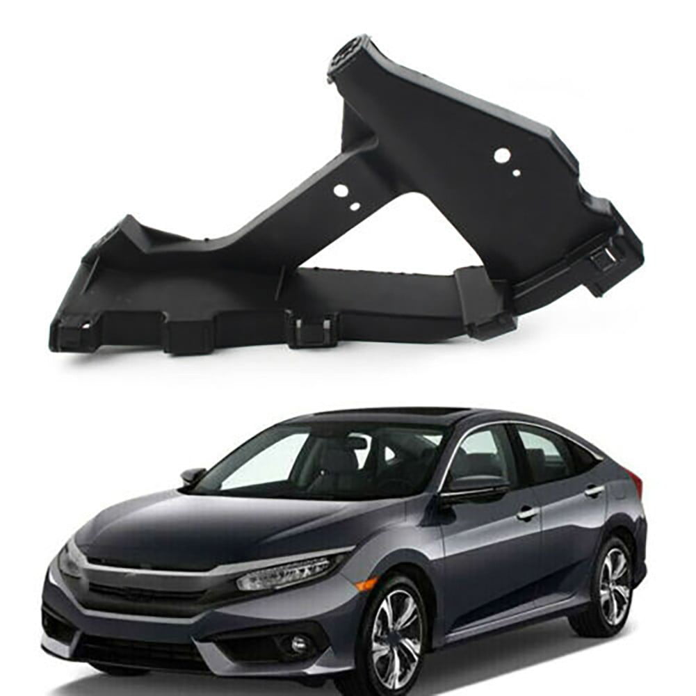 New Set of 2 Front Left & Right Bumper Brackets Pair Retainer For Honda Civic 