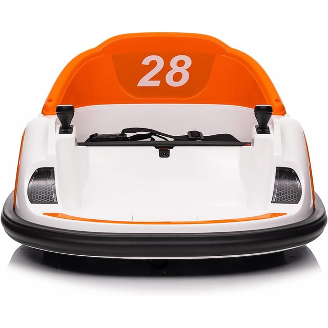 12V Ride-On Bumper Car with Remote Control, 360° Spin & LED Lights, Electric Toy Car