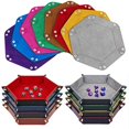 thumbnail image 1 of Bandeja para dados K.T. Fancy, plegable, D&D, 8 piezas, 1 of 8