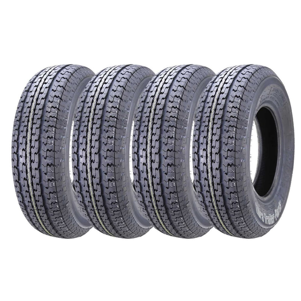 4 New Premium WINDA Trailer Tires ST 205/75R15 / 8PR Load Range D Steel ...