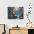 thumbnail image 6 of Naloa Pond Cute Axolotl Print Canvas Bathroom Wall Art,Bathroom Wall Art Decoration, Canvas Poster Prints,Decorative Paintings for Living Room, Bathroom, Kids Room, 6 of 6