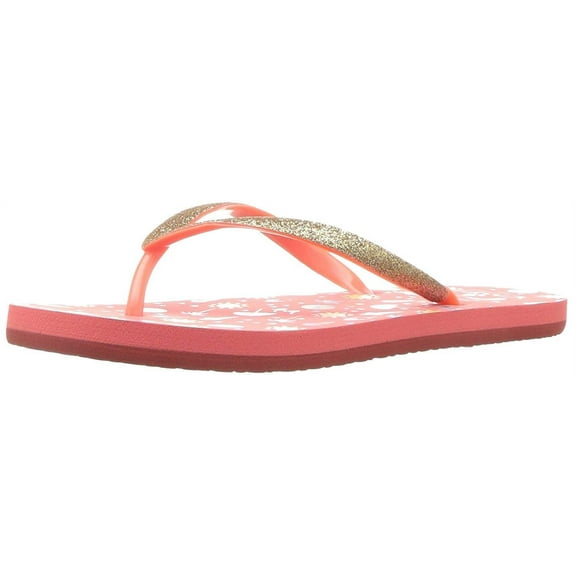 Reef Girls' Little Stargazer Prints Sandal, Coral Beach, 3/4 M US Toddler