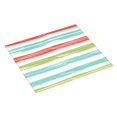 thumbnail image 2 of YFYANG Absorbent Dish Drying Mat for Kitchen, Reusable Rainbow Stripe Doodle Microfiber Dish Mat, 16 x 18 inch, 2 of 9