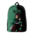 thumbnail image 1 of Mochila De Manga de Anime Demon Slayer Blade Kimetsu No Yaiba Cospaly periferals, Tanjirou Nezuko Giyuu Campus, tendencia Simple para estudiantes xuanjing unisex, 1 of 2