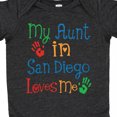 thumbnail image 4 of Inktastic My Aunt in San Diego Loves Me Boys or Girls Baby Bodysuit, 4 of 5