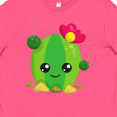 thumbnail image 4 of Inktastic Cute Cactus, Kawaii Cactus, Green Cactus, Flowers Youth T-Shirt, 4 of 5