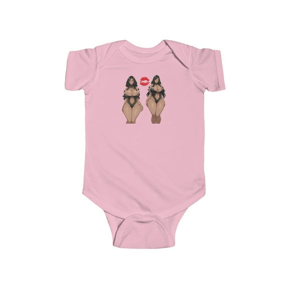 Twin Baddies Infant Baby Onesie