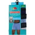thumbnail image 6 of Fruit of the Loom Men's Breathable Cotton Micro-Mesh Boxer Briefs, 3-Pack, 6 of 7