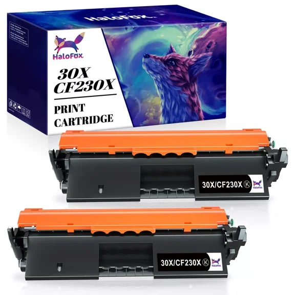 2x CF230X 30X High Yield Toner Compatible For HP LaserJet M203dw Pro MFP M227sdn