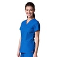 thumbnail image 1 of Red Panda Women's Two Pocket V-Neck Solid Scrub Top 1716, 1 of 1