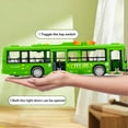 thumbnail image 4 of LEEYNEER Clearance Children‘s Simulation Bus Toy Large Door Opening Light Vocal Coachs Model City Bus Model Simulation Baby Bus Toy Coachs Boy Best Gift, 4 of 6