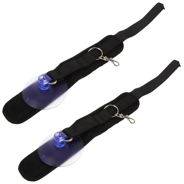 Collar de aseo para mascotas, cuerda de aseo para baño para perros y gatos con ventosa, multiusos, estable, duradero, ligero, negro