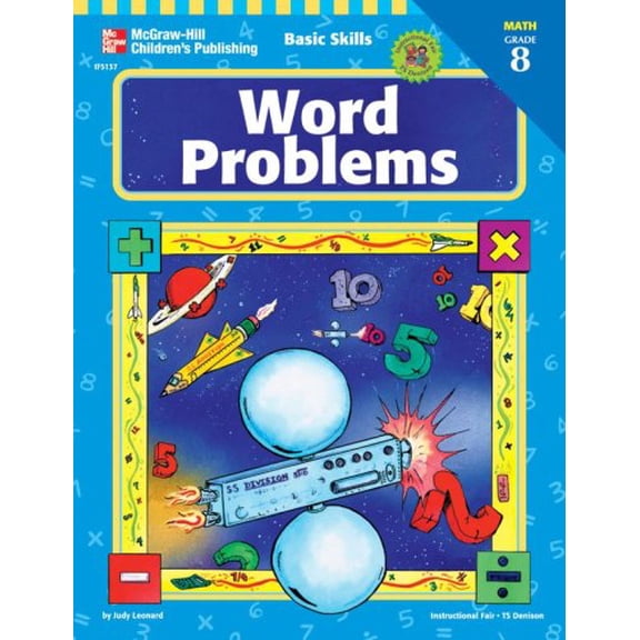 Pre-Owned Basic Skills Word Problems, Grade 8, 9781568222691, 1568222696, Paperback,