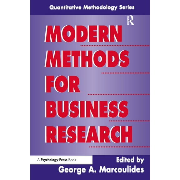 Quantitative Methodology Modern Methods for Business Research, (Paperback)