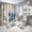 03, variant on Lheaggik Cute Cartoon 4 Pcs Bathroom Sets with Shower Curtain and Rugs, Waterproof Polyester Shower Curtain Sets with Hooks