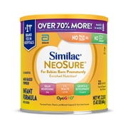 (6 pack) Similac NeoSure Premature Post-Discharge Baby Formula Powder, 22.8-oz Value Can