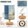 thumbnail image 3 of Beach Table Lamp for Desk Nightstand Lamp with USB Modern Gifts for Bedroom Living Room Kids Room, 3 of 7