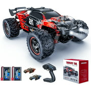 KIDOMO RC Truck,1:18 Scale Brushless Offroad Remote Control Truck, Best Gift for Boys and Adults-Red
