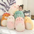 thumbnail image 4 of Peluche de 80 cm con forma de unicornio, dinosaurio, león, suave y grande, regalo de San Valentín para niña, 4 of 5
