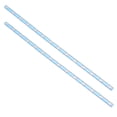 thumbnail image 1 of Unique Bargains Barre Ronde en Acrylique Solide Ligne Bleu Clair 6mmx247mm, 1 of 1