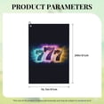 thumbnail image 2 of Golf Towel, 777 Microfiber Waffle Golf Towels for Golf Bag with Carabiner Clip Golf Rag 24x16in, 2 of 8