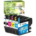 thumbnail image 1 of Cartuchos de tinta Jettruemedia LC402XL compatibles con Brother LC402, 1 of 6