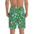 thumbnail image 3 of Bixox Men's Flying Bees printed lightweight casual shorts, soft sleep shorts with pockets., 3 of 7