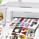 thumbnail image 5 of 100pcs Waterproof Vinyl Sticker Sheet Printable Vinyl Sticker Sheet for Inkjet Printer, 5 of 5