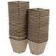 thumbnail image 5 of 50 macetas cuadradas de turba para plántulas, macetas de papel para viveros, macetas para iniciar plantas de flores con orificios de drenaje, kits de macetas de inicio DIY para niños y adultos, 5 of 8