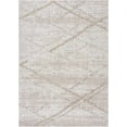 thumbnail image 2 of Hauteloom Baqer Living Room, Bedroom Patio Outdoor Area Rug - Farmhouse - Beige,Tan - 6'7" x 9', 2 of 17