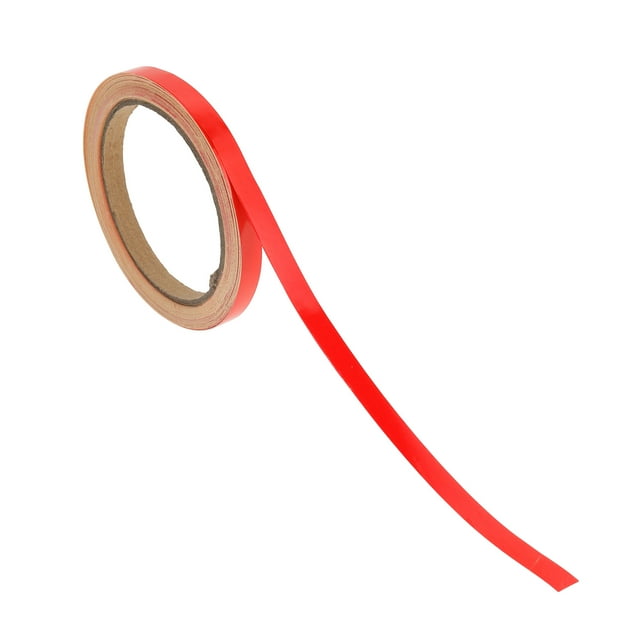 Cinta de rayas Unique Bargains 0.31 pulgadas 32.81 pies Rayas para coches Calcomanías de rayas Rosa 1 Pc