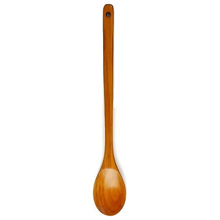 ACDANC 16.5" Giant Wood Spoon Long Handled Wooden Spoon For Cooking And Stirring Kitchen Utensil