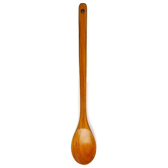 ACDANC 16.5" Giant Wood Spoon Long Handled Wooden Spoon For Cooking And Stirring Kitchen Utensil