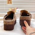 thumbnail image 3 of New Thick Bottom Boken Slippers Female Spring And Summer Wear A Senior Sense Of Non-Slip small Design Sense Slippers tzw, 3 of 7