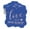 Blue, variant on Inkdotpot Love Is Sweet Wedding Bottle Tag Real Gold Foil Favor Bracket Shape Hang Tags Pack Of 50