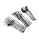 thumbnail image 5 of de cubiertos de plástico de 18 piezas, desechables, 8 tenedores de plástico, 8 cucharas de plástico, 8 cubiertos de plástico, de utensilio Plata Macarena Cubiertos Cubiertos Desechables, 5 of 8